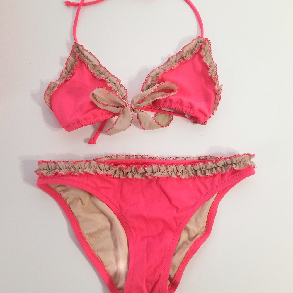 Matching VS Pink Bikini Set Size S/M